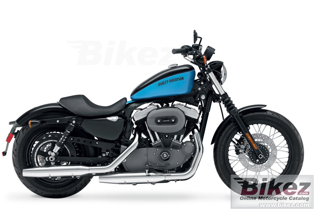 Big Harley-Davidson xl1200n nightster picture and wallpaper from Bikez.com